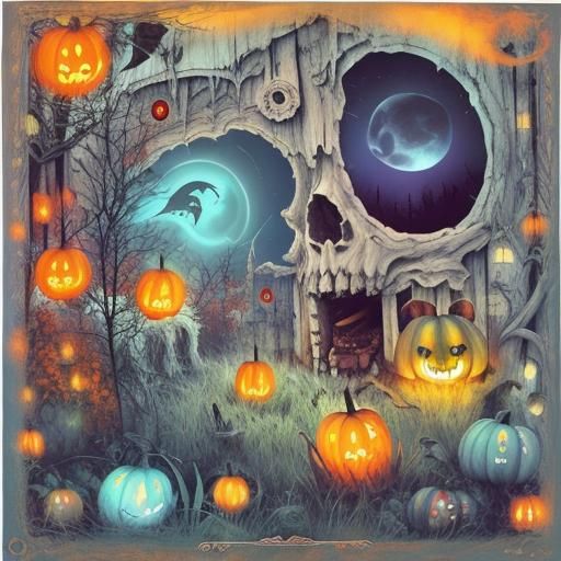 Eerie and Unsettling Ghostly Image