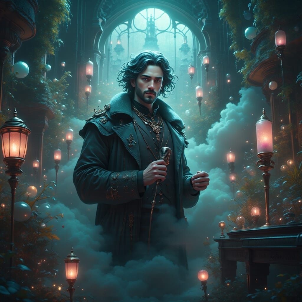 Mystical Doctor in Haunted Study