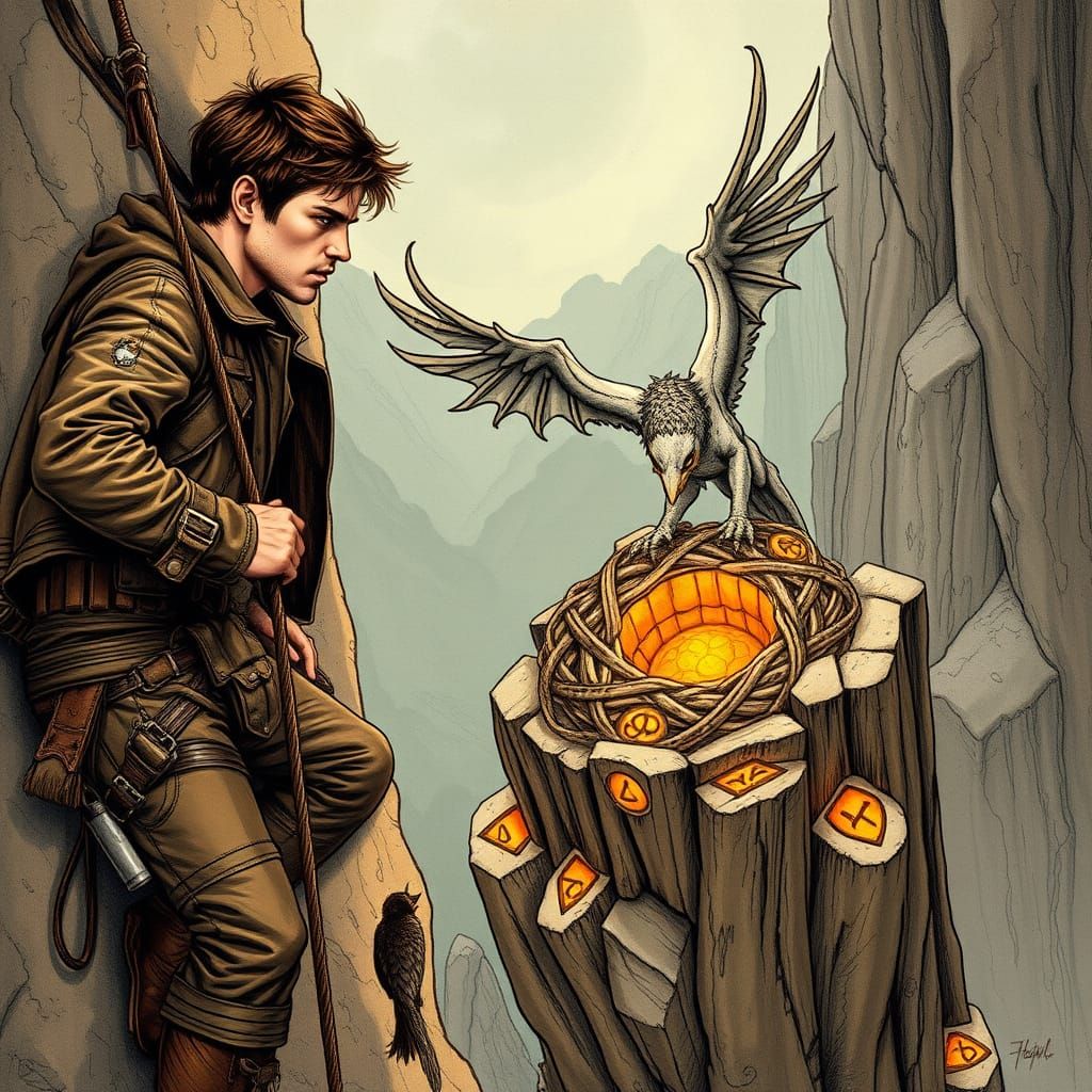 Ethan Hunt Descends into a Celtic Gryphon's Nest