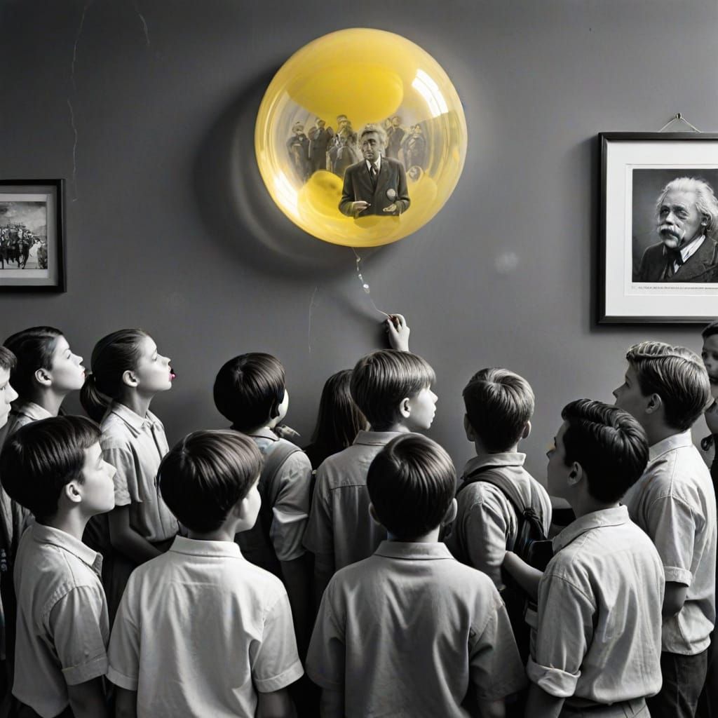 Hyperrealistic bubble