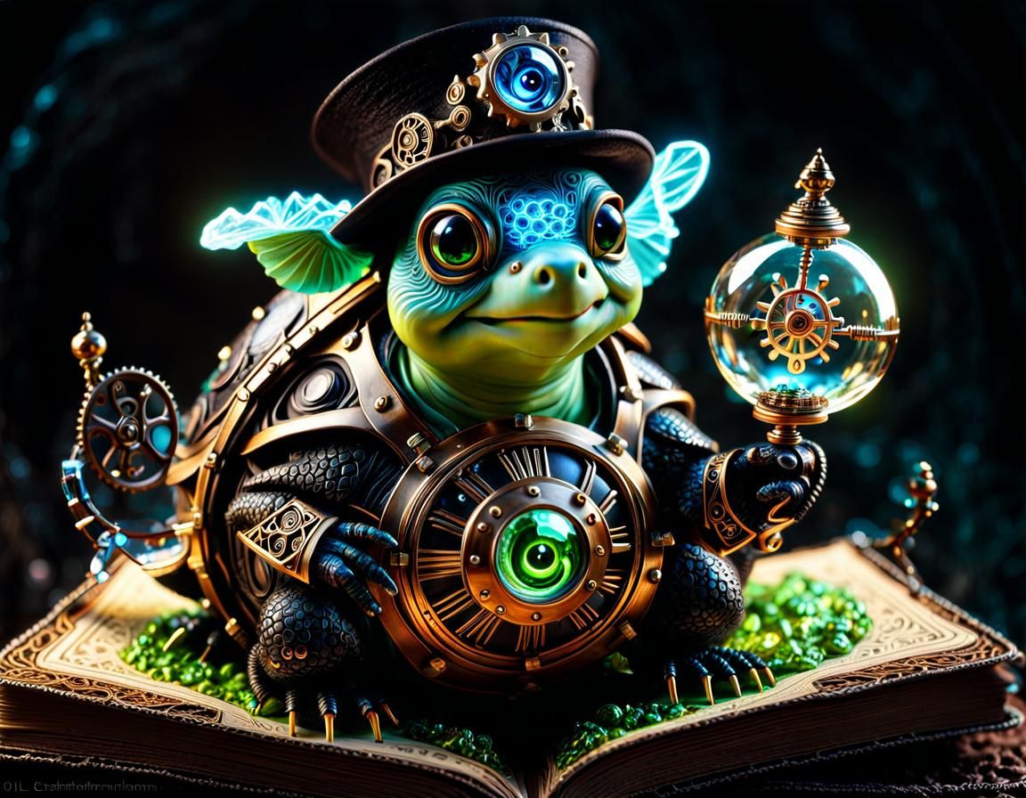 steampunk turtle