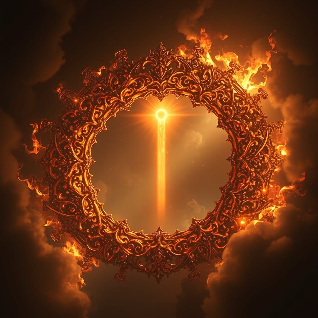 Epic Wreath of Righteousness Digital Matte Painting