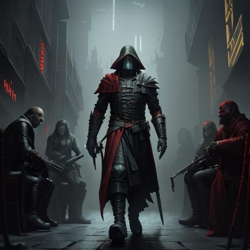 Cyberpunk Spanish Inquisition: A Neon Horror
