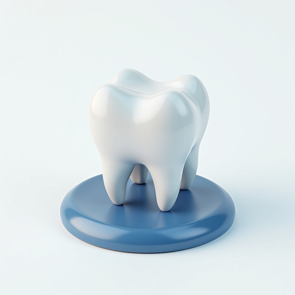 Dental Crest Seal in Modern 3D Rendering