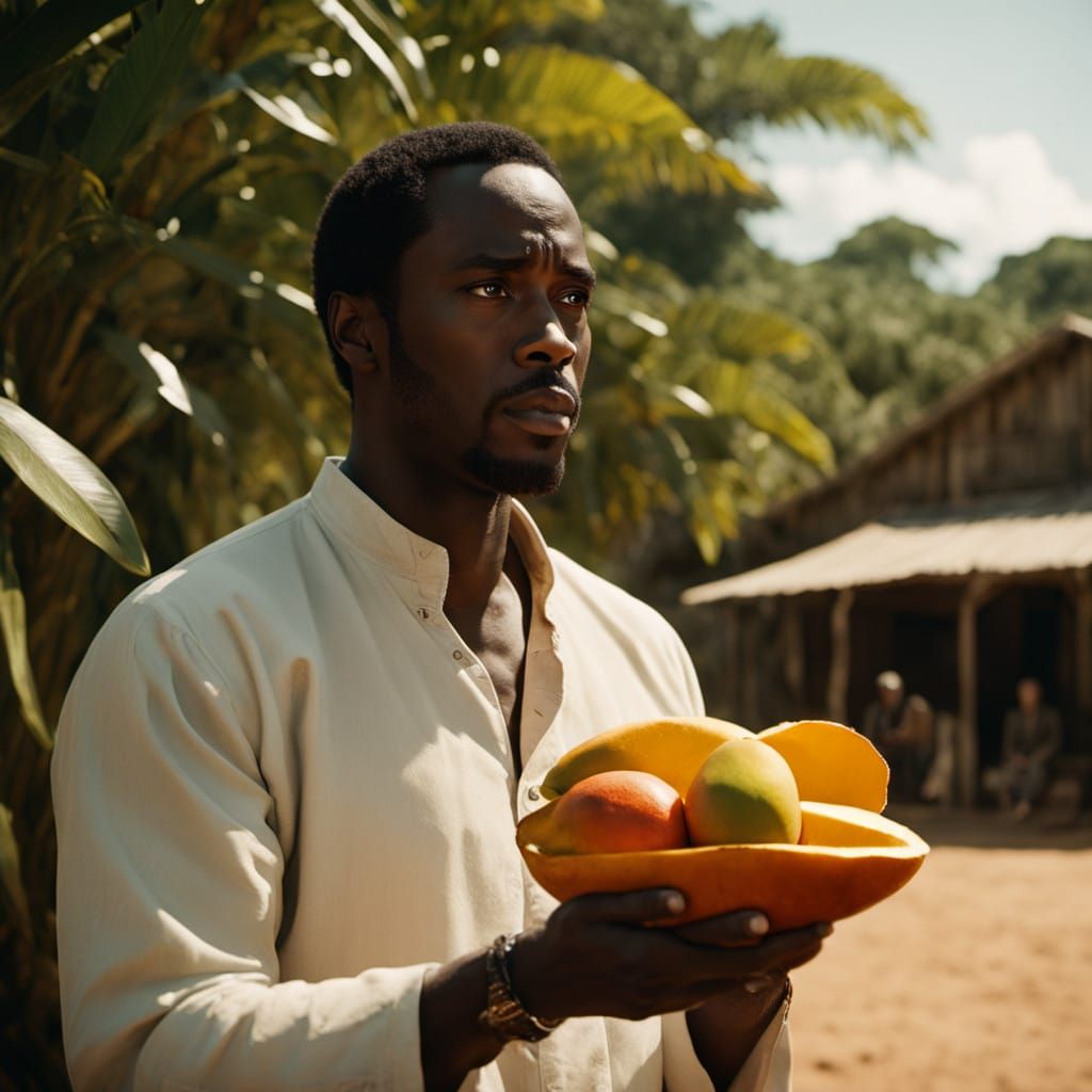 Diddy Basks in Opulent Mango Paradise