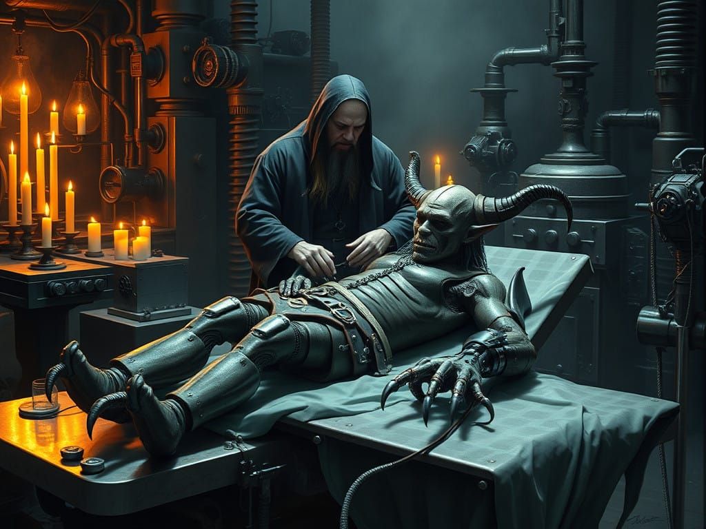 Saruman's Dark Cybernetic Transmutation