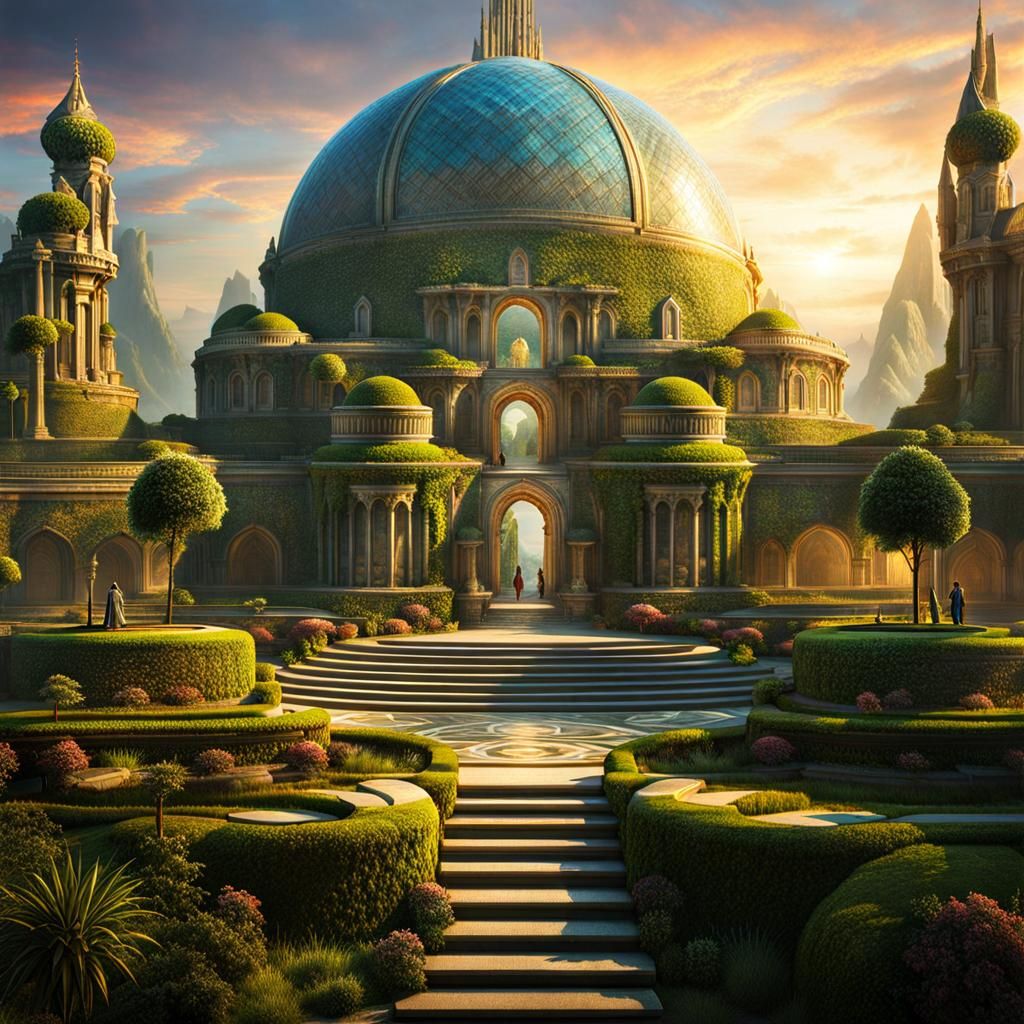 Fantasy Permaculture Utopia World