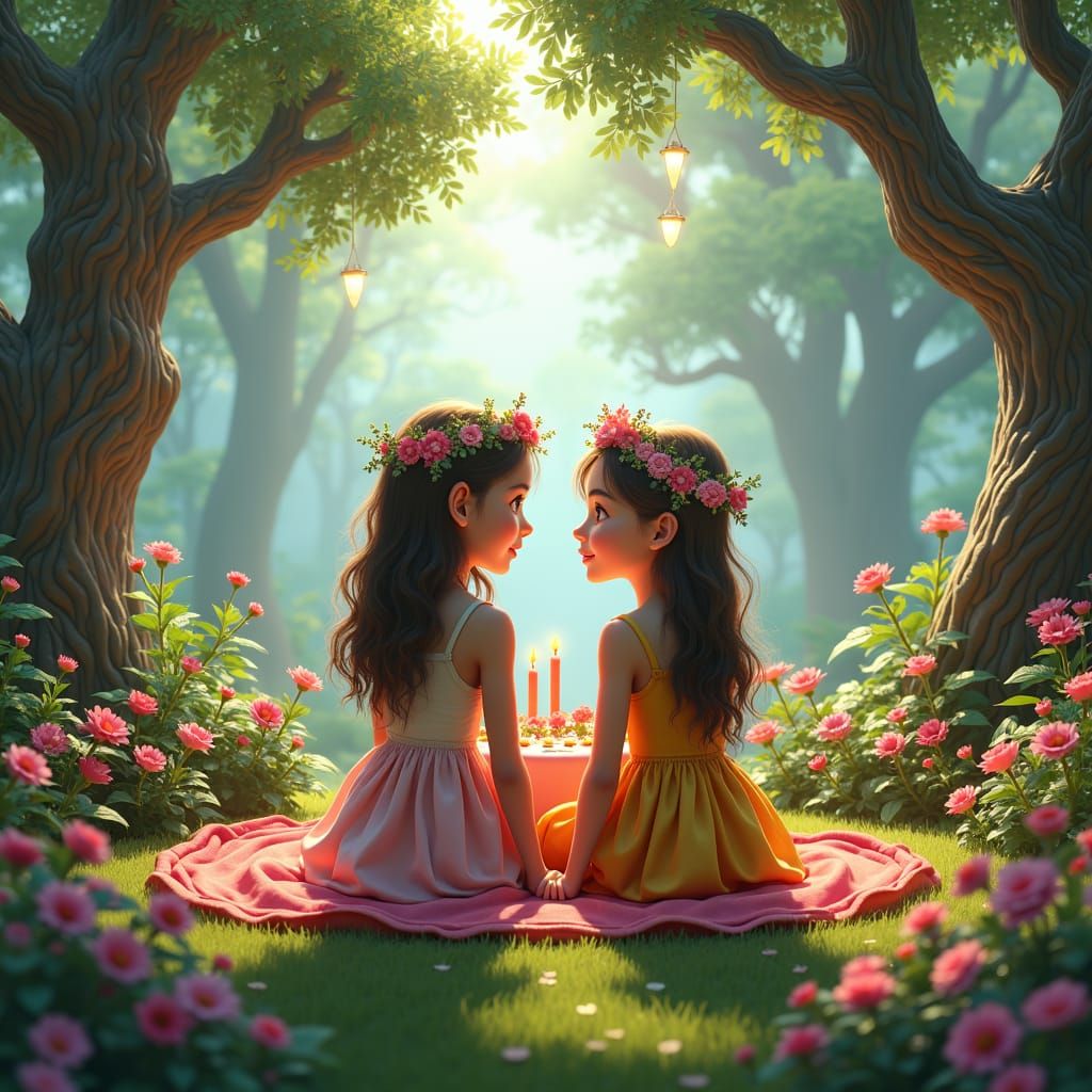 Whimsical Garden Party Birthday Celebration