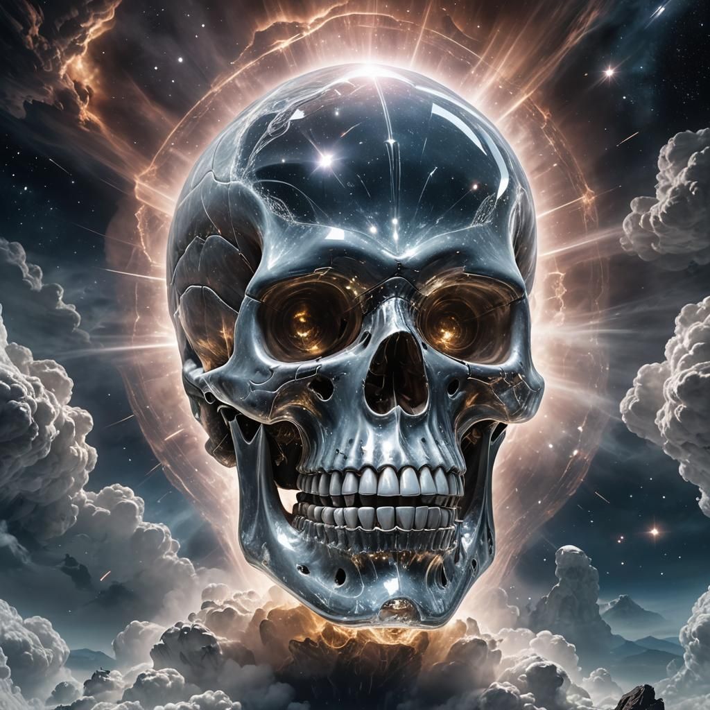 Crystal Skull Sanctuary in Interstellar Cloud