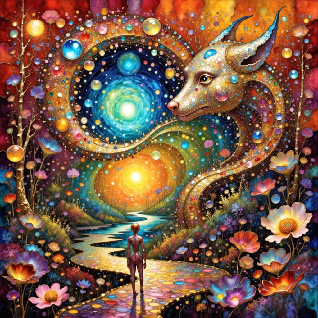 <lora:SOS GOOSE FACE ERIN:1.0>
<lora:S DREAM LIMEPINKPLUS:1.0>
●COMPLEX INTERPLAY OF COSMIC AND MECHANICAL ELEMENTS●