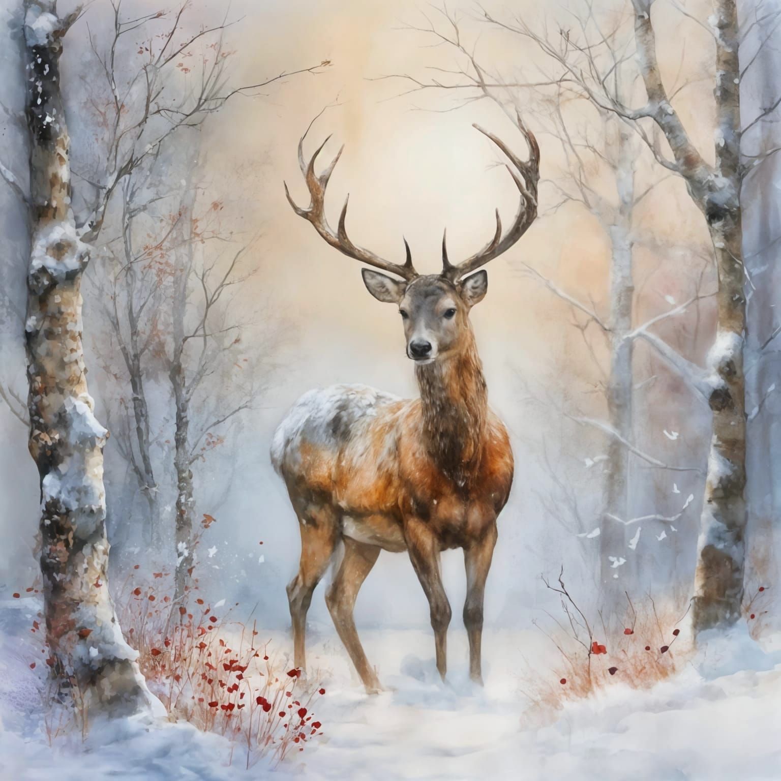 Catching the winter sun