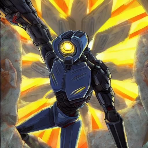 Walter White Consuming Banana in Game Art Style