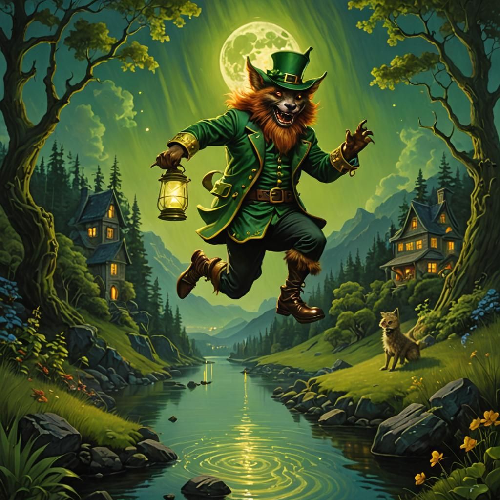 Leggory the Leprechaun Werewolf