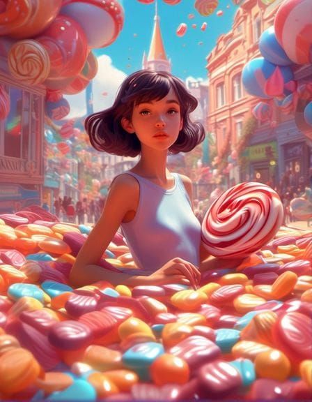 AI Generated Image Based on Simple Prompt