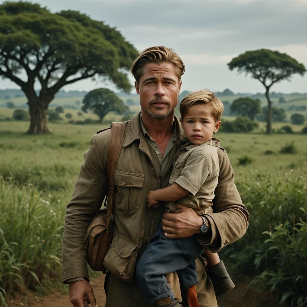 Intriguing Close-Up Portrait with Four Fingers