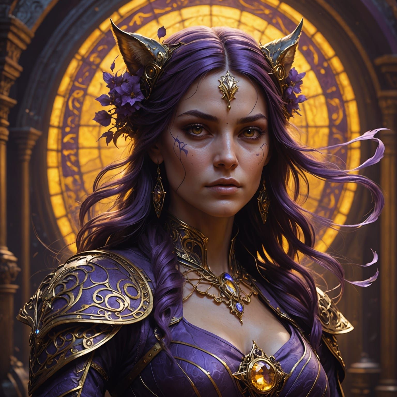 Weretiger Transformation: Dark Fantasy Concept Art