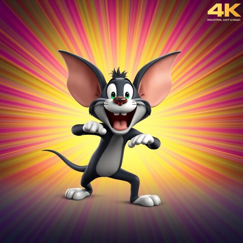 Surreal Concept Art of Tom Thomb in Vibrant 4K