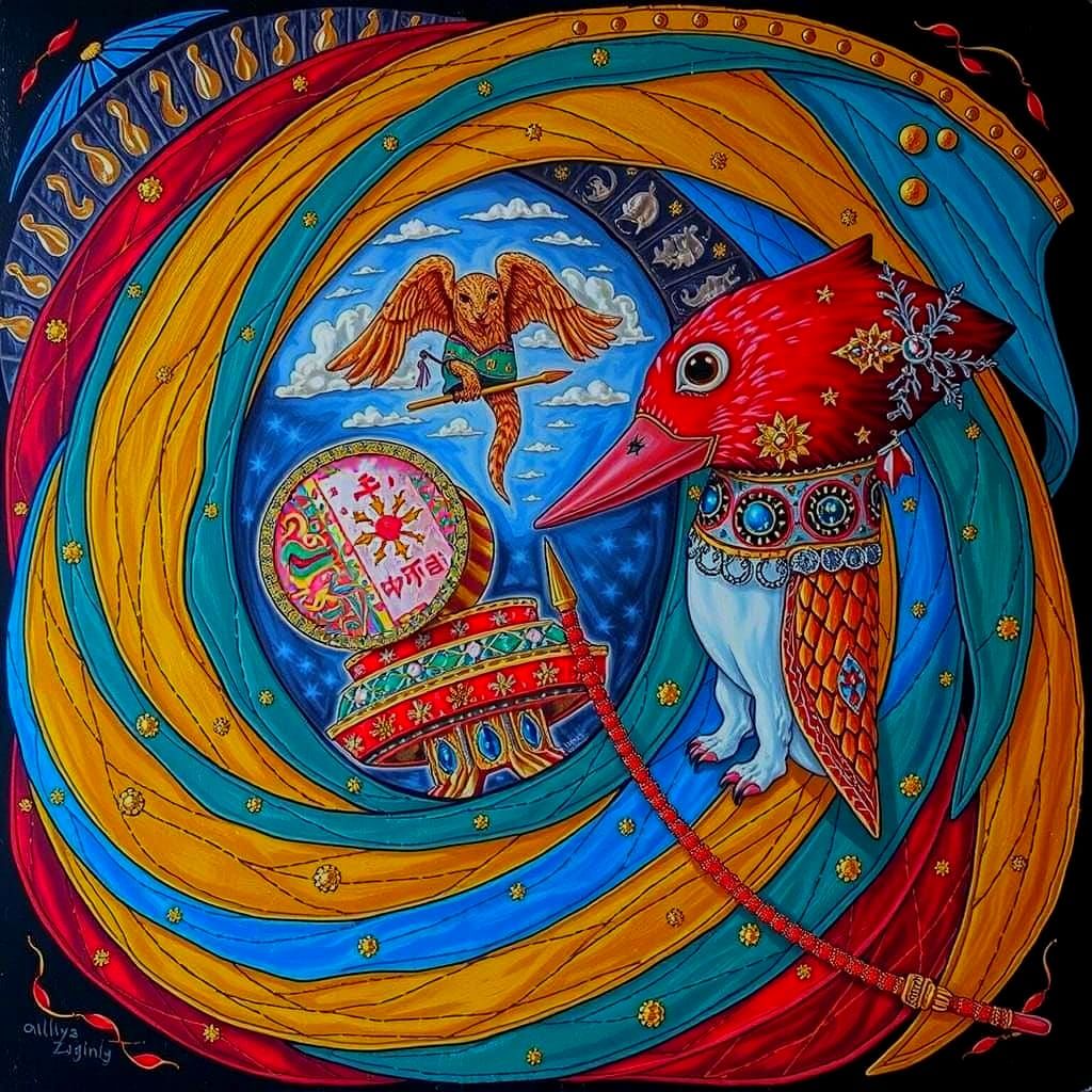 AI Generates Abstract Alphabet Inspired by Seraphinianus