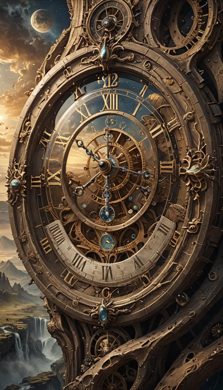 AI Generated Image of the Beginning of Time