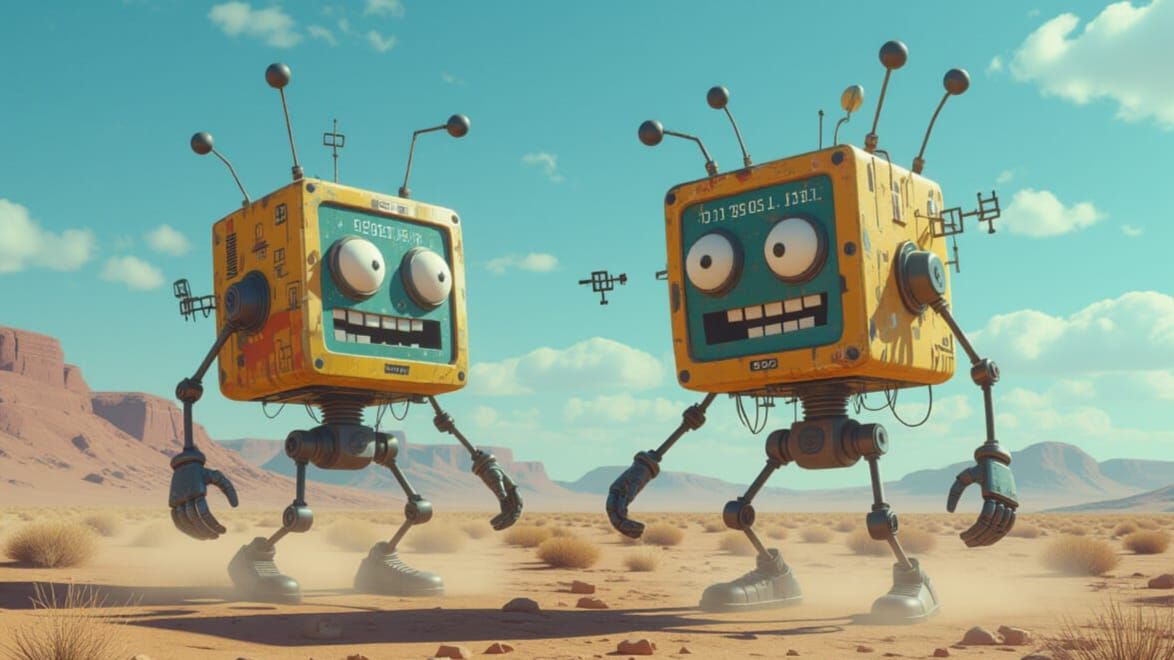 Mathematical Variables Explore Wasteland for Computer Bytes