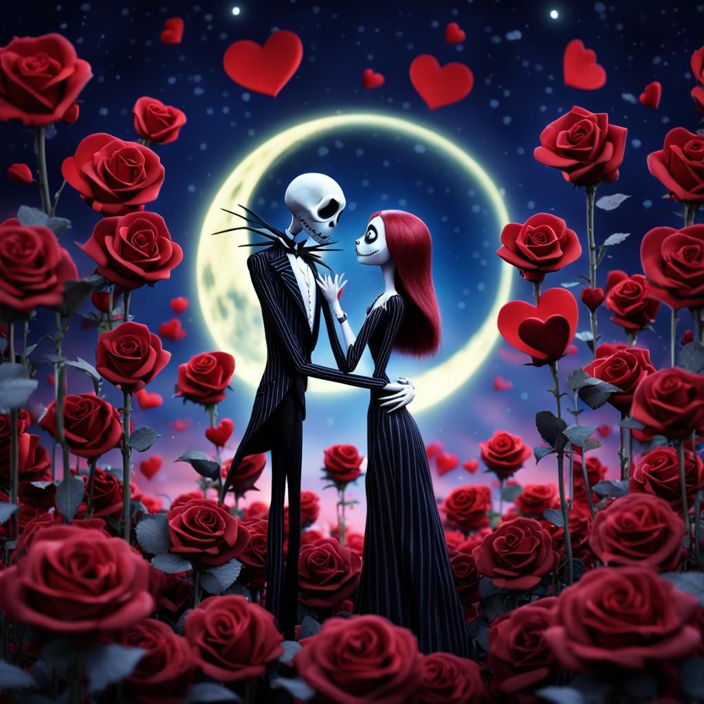 Nightmare Before Valentine's: Jack and Sally's Love