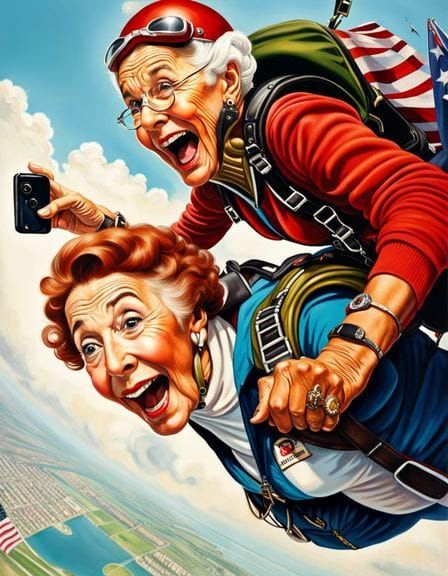 🪂  Cool Grannies  🪂