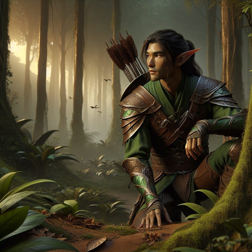 Elfen forest ranger