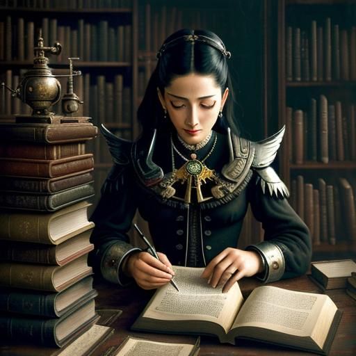 Surreal Book Bindery: Industrial Waste in Oil