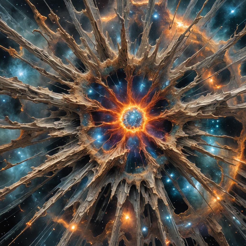 Detailed Supernova Explosion in Space
