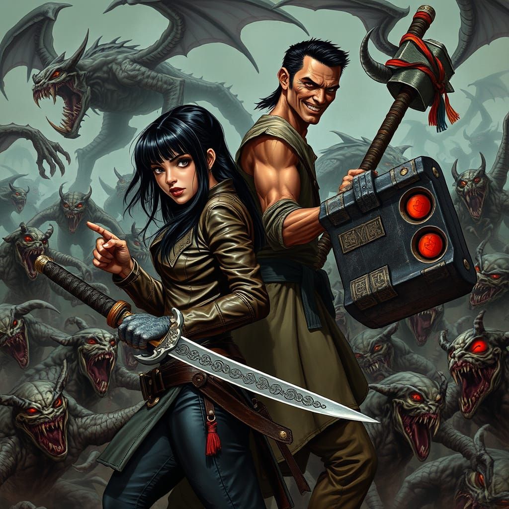 Sisters Stand Tall Against Dark Fantasy Horde