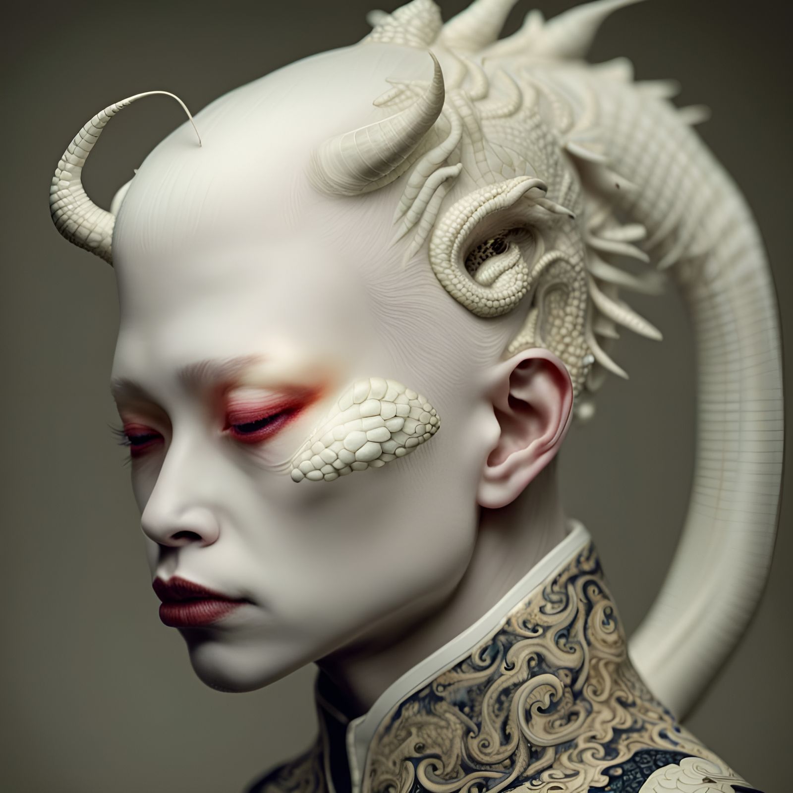 Geisha Man snake soul, Kalishkah nobility’s finest exiled pr...