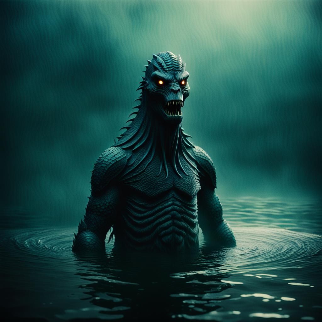 Ancient Evil Water Cryptid Rises from Depths