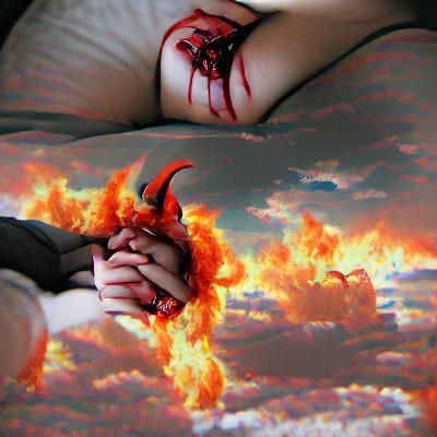 Ethereal Vision of a Romanticized Afterlife