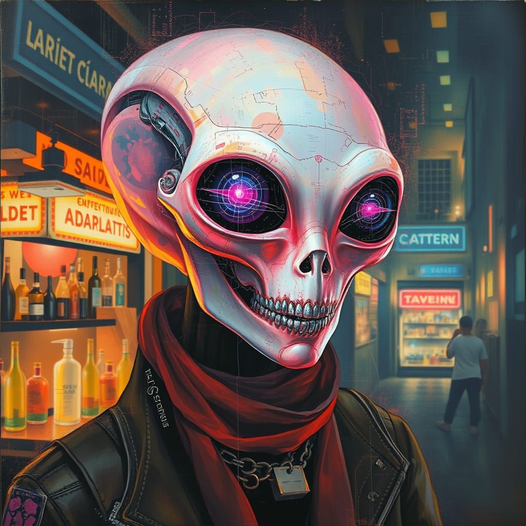Stylish Alien