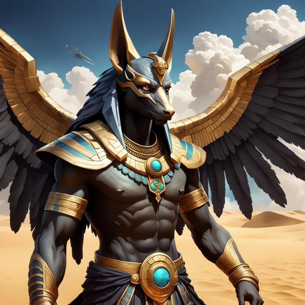 The Magnificent Anubis god