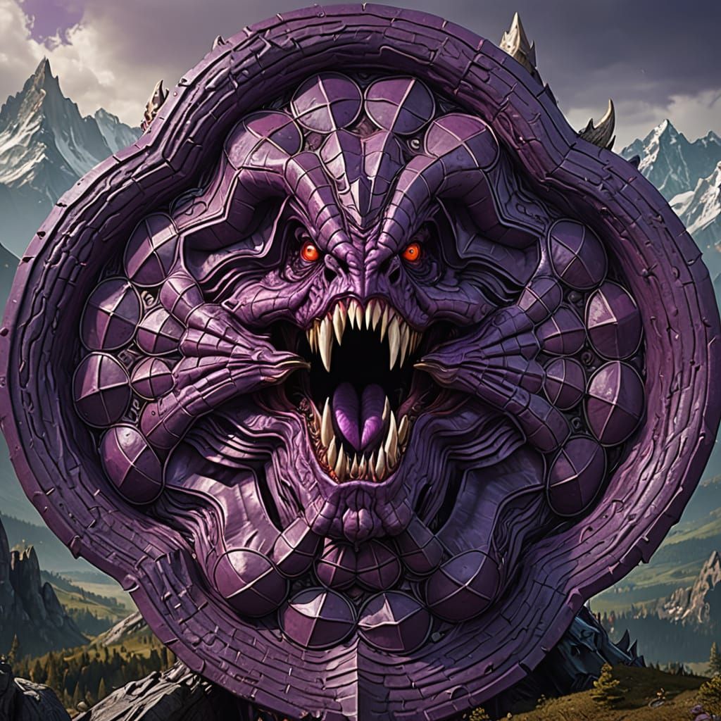 Purple Monster Blossom