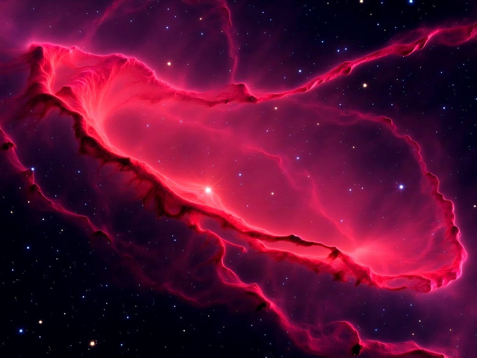 Spectacular Nebula in Photorealistic Style