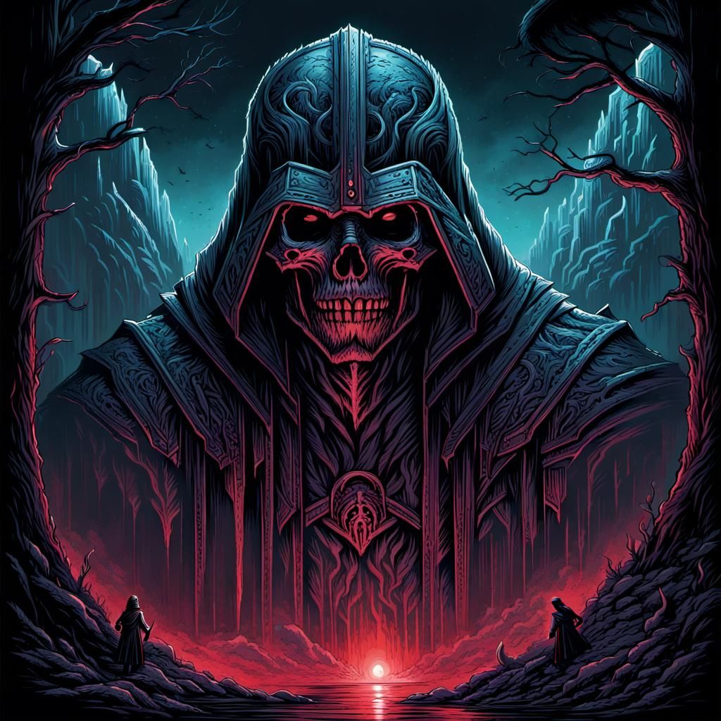 Grimdark Art Style Illustration