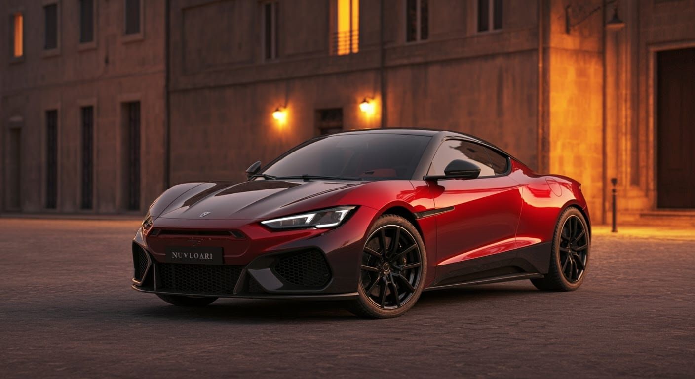 Nuvolari Marex S Electric Car in Luca Serra Style