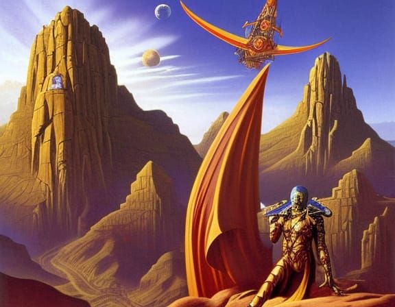 Mysterious Space Pirates on Alien Planet