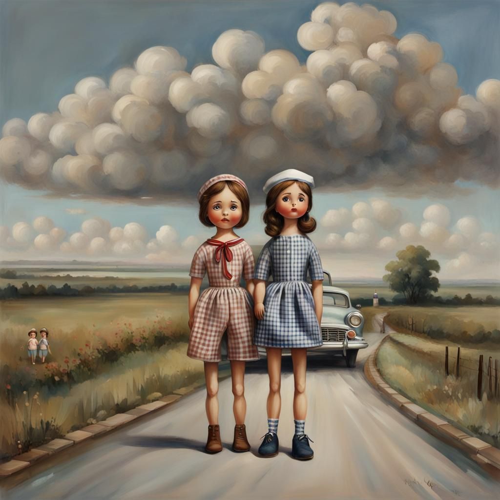 Wooden Dolls' Highway Journey to the Silver Palace