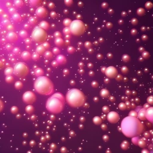 Ethereal Soap Bubbles in Bright Digital Art