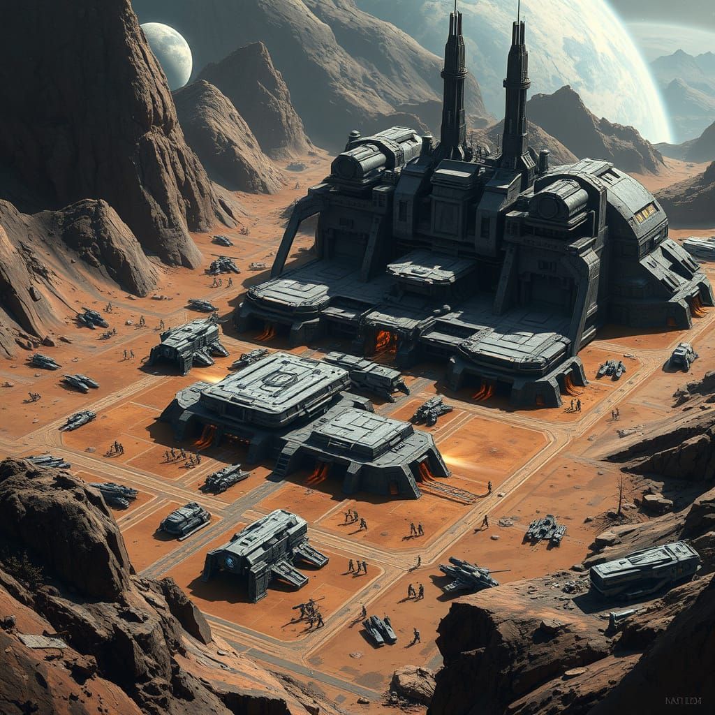 Imperial Surface Base Control on Kessel