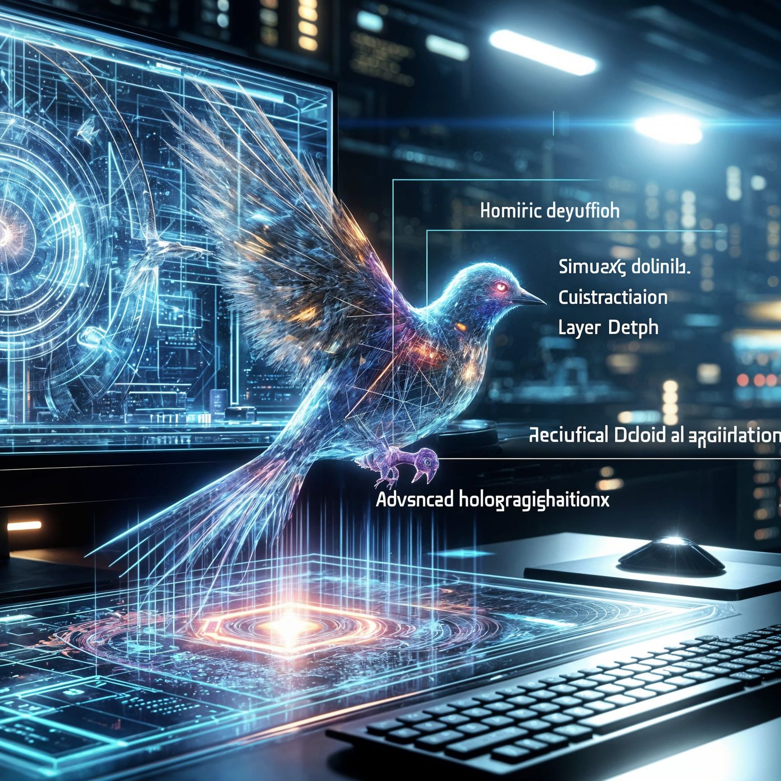 Advanced Holo bird