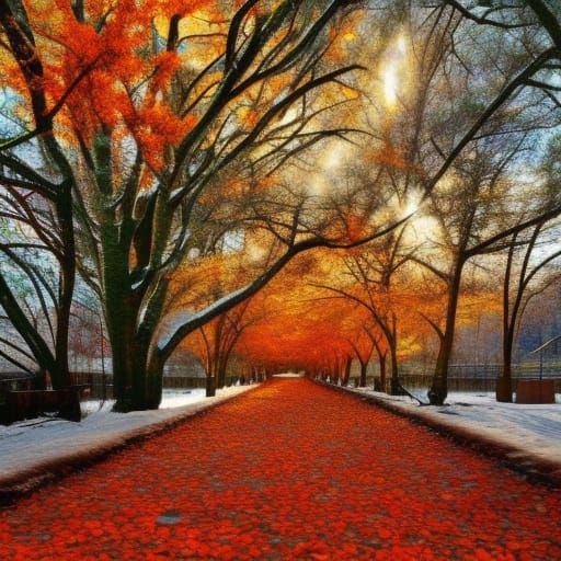 Four Seasons Harmony: A Visual Symphony