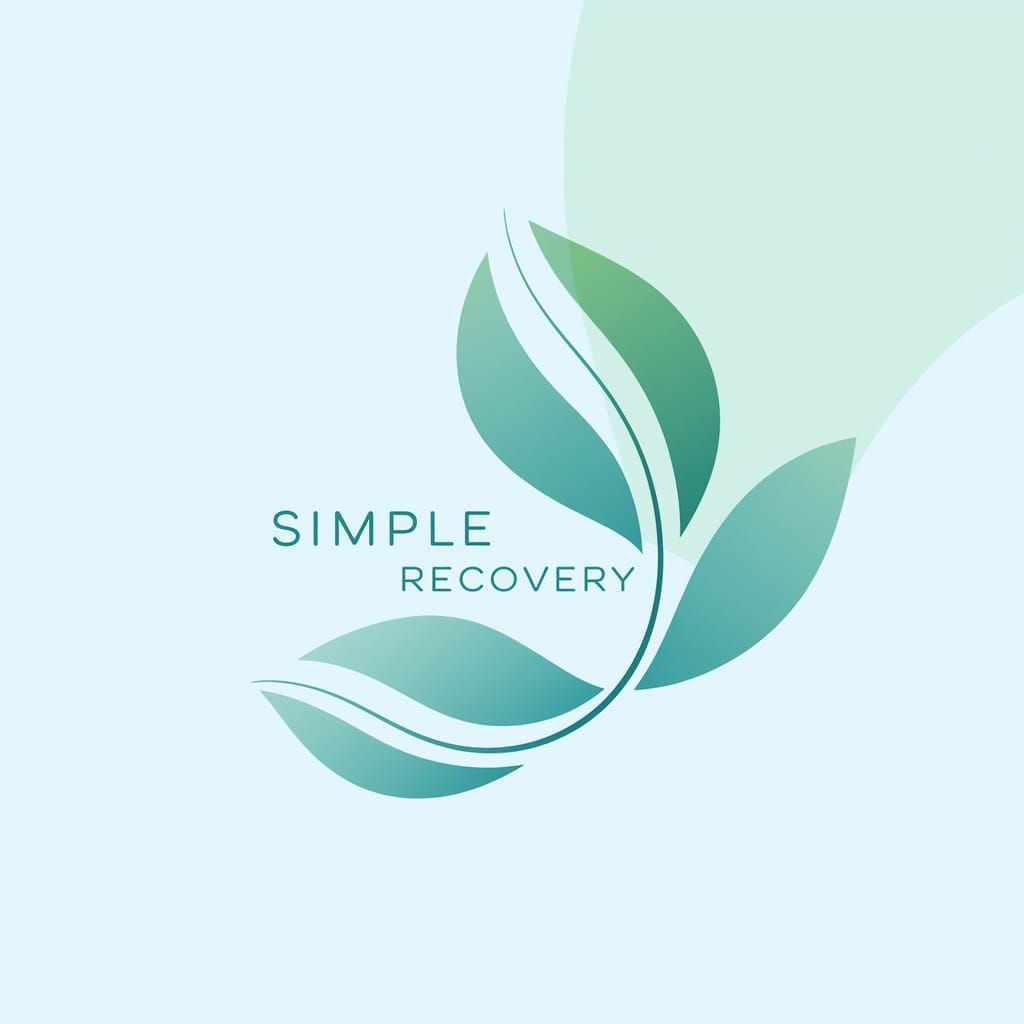 Minimalist Logo for Eating Disorder Recovery App