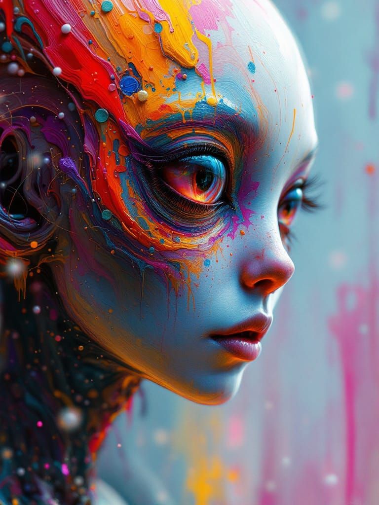 Fantastic Alien Portraits in a Bizarre Universe