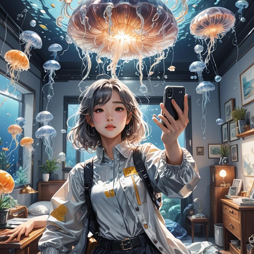 selfie pose