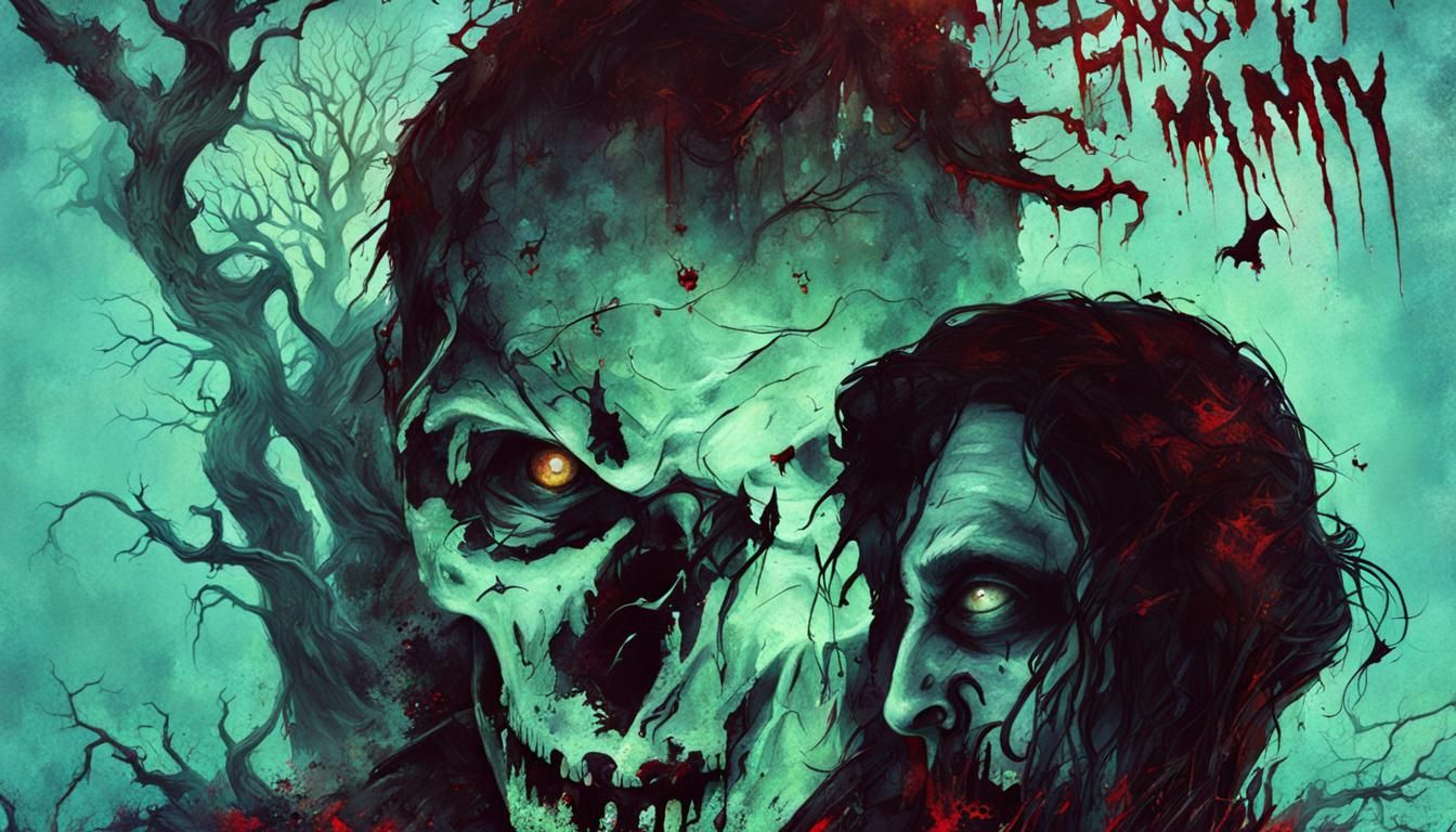 Surreal Horror Image in Gothic Colors