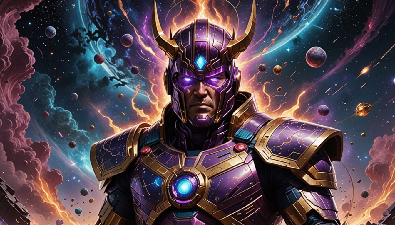 Cosmic Overlord Galactus Dominates the Universe